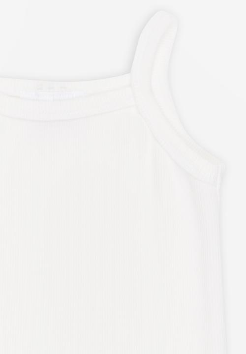 Pop Candy - Strappy Cami White