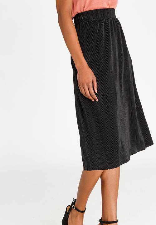 Noisy May - Jasper Calf Skirt Black