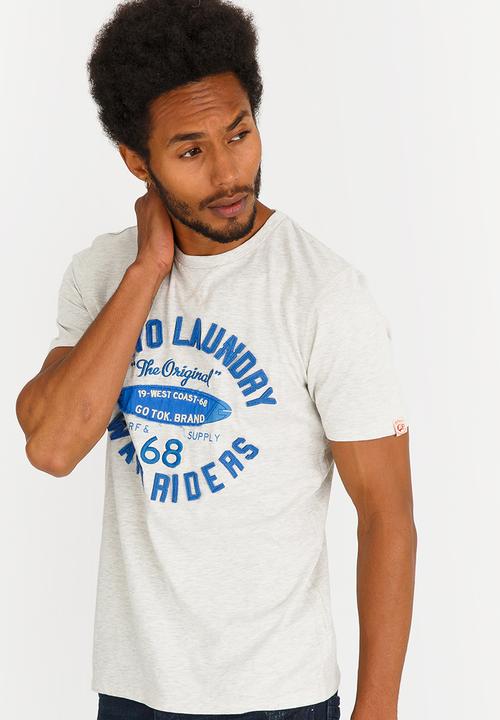 Tokyo Laundry - Waveriders Tee Grey