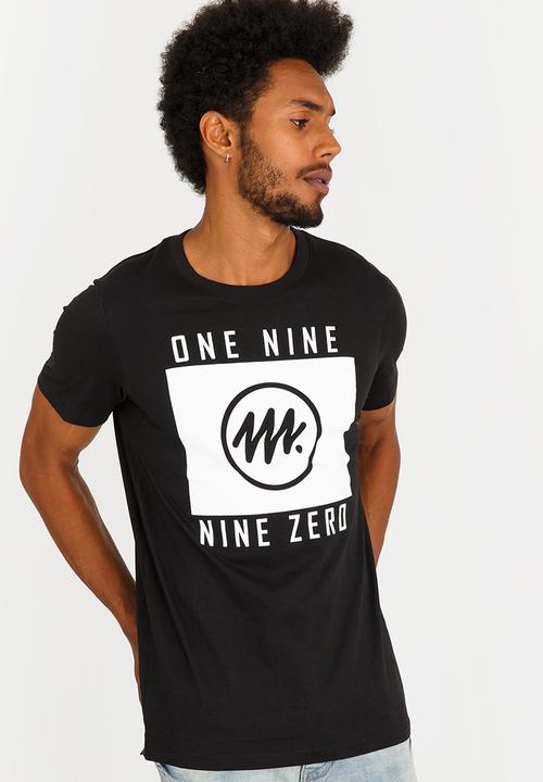 Jack & Jones - Words Tee Black