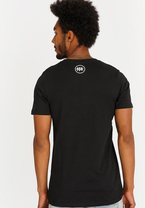 Jack & Jones - Words Tee Black
