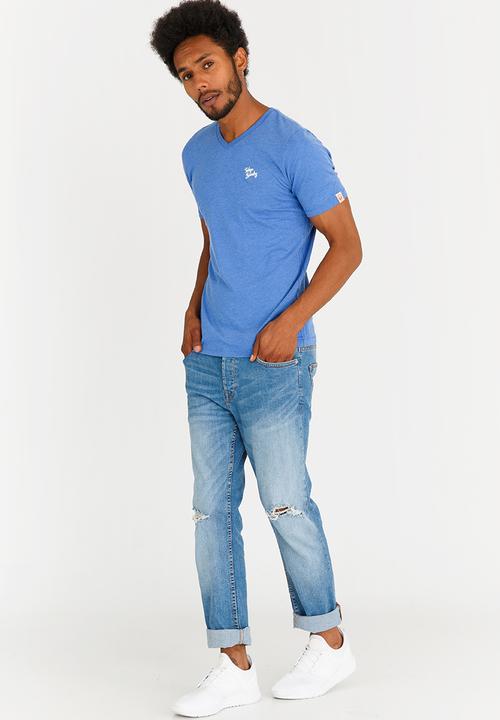 Tokyo Laundry - Essentials V Neck Tee Blue