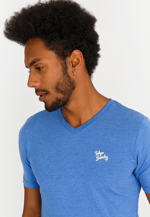 Tokyo Laundry - Essentials V Neck Tee Blue