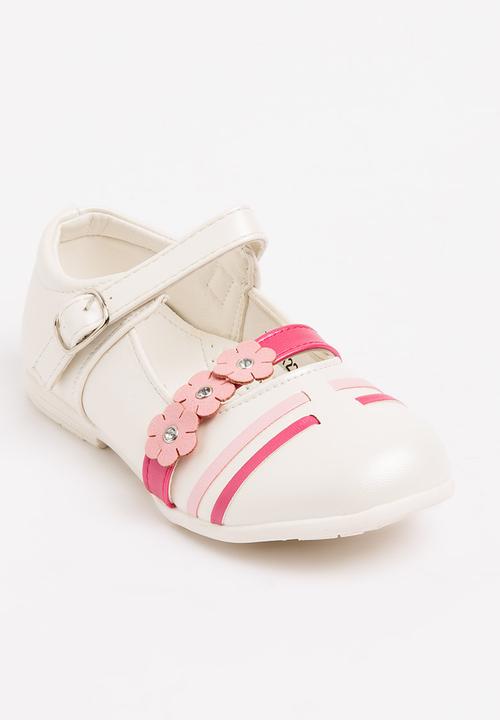 Bubblegummers - Ballerina Pumps White