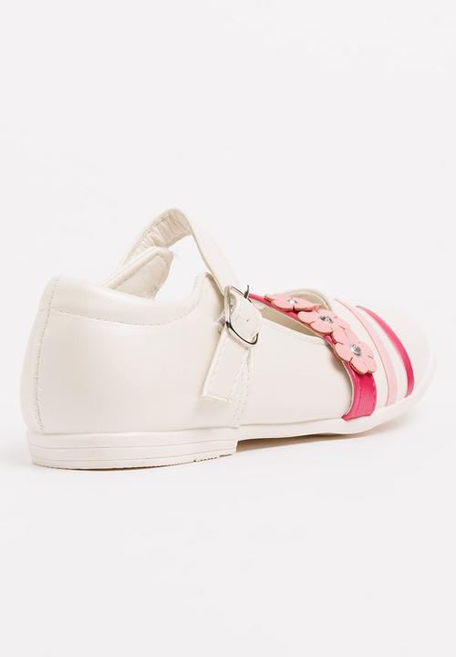 Bubblegummers - Ballerina Pumps White
