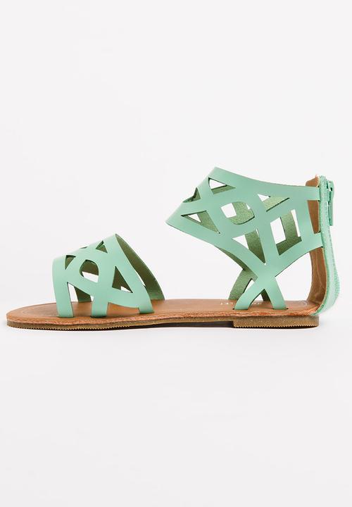 Jumbo - Cut-out Girls Sandal Mint
