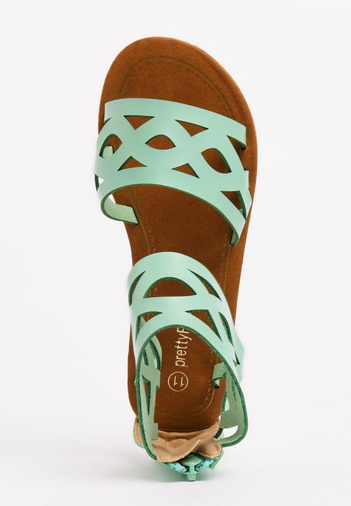 Jumbo - Cut-out Girls Sandal Mint