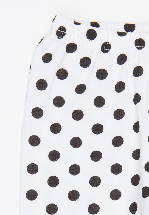 Pop Candy - Polka Dot Leggings White