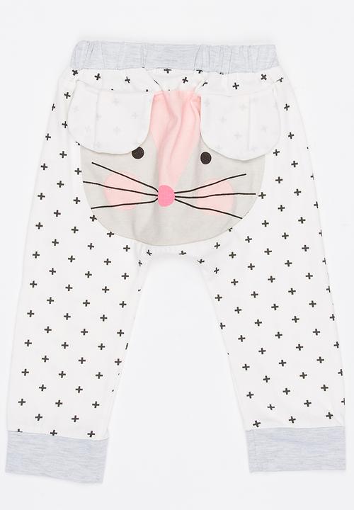 Pop Candy - Mouse Leggings White