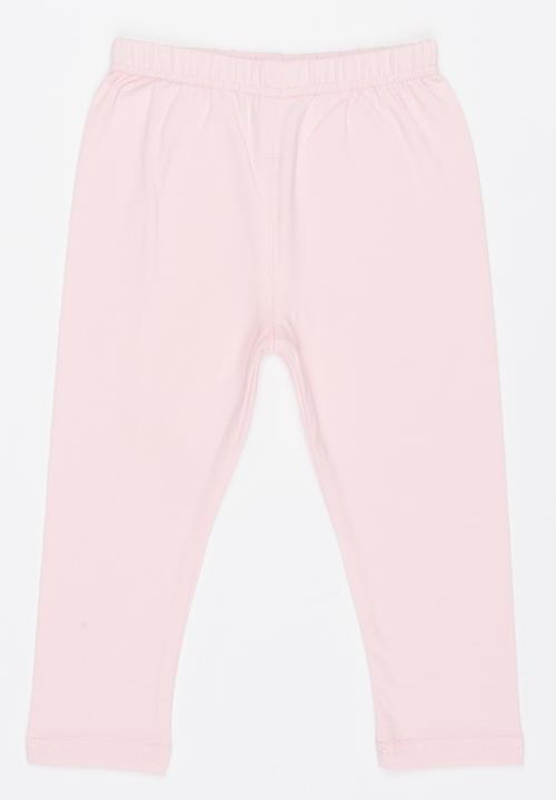 Pop Candy - Plain Leggings Pale Pink