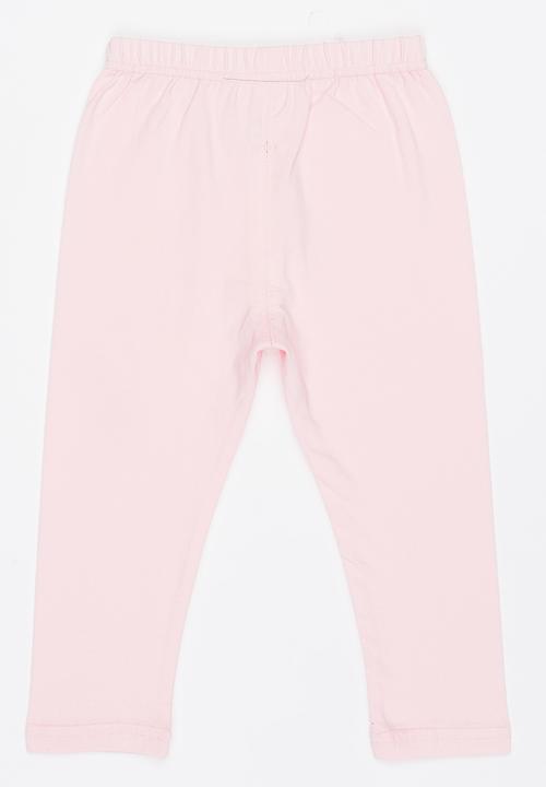 Pop Candy - Plain Leggings Pale Pink