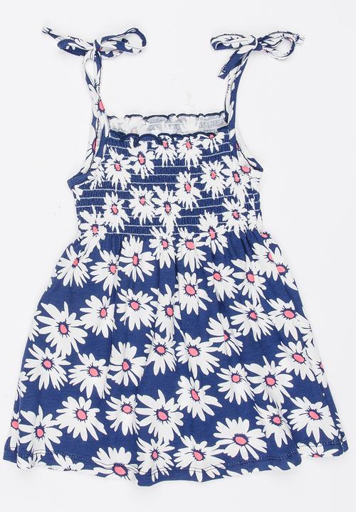 Pop Candy - Printed Dress Blue