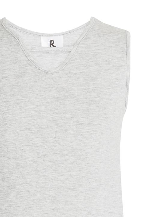 Rebel Republic - V-neck Knit Top Grey