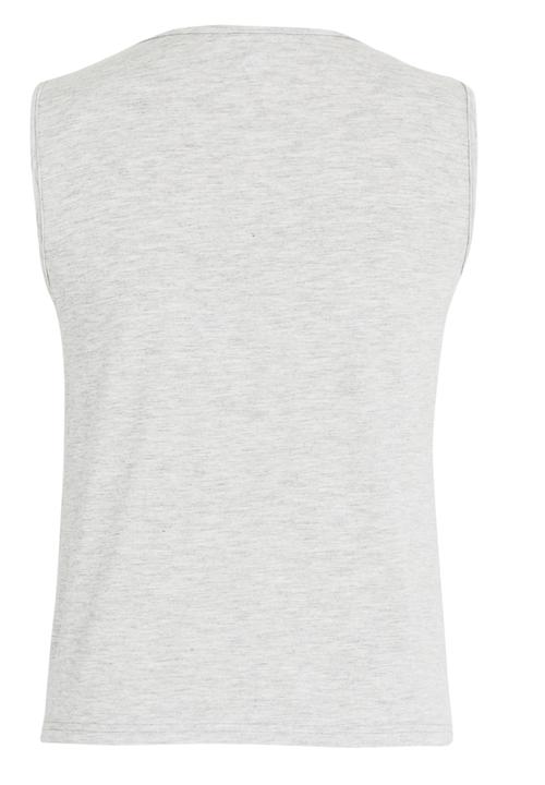 Rebel Republic - V-neck Knit Top Grey