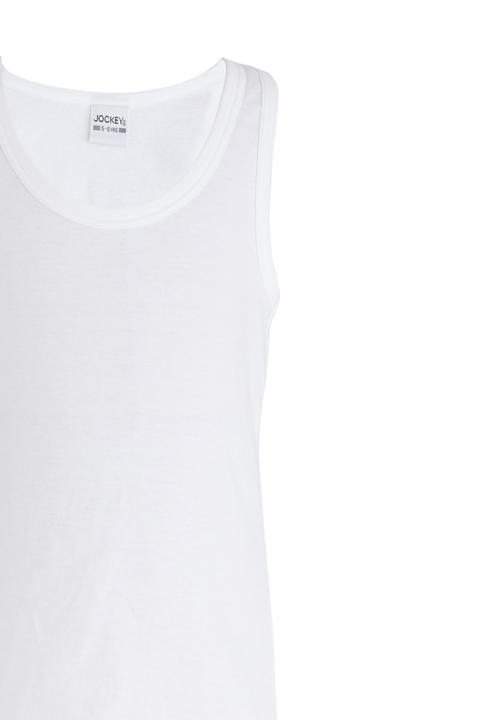 Jockey - 2 PK Boys Single Jersey Interlock Vest Multi-colour