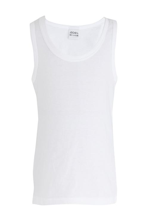 Jockey - 2 PK Boys Single Jersey Interlock Vest Multi-colour