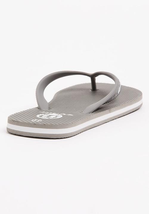 World Tribe - Ultimate Boys Flip Flops Dark Grey