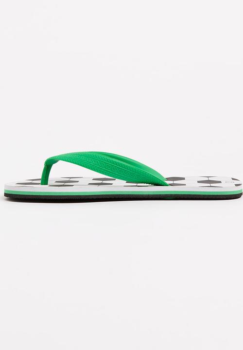 World Tribe - Ishibobo Boys Flip Flops White