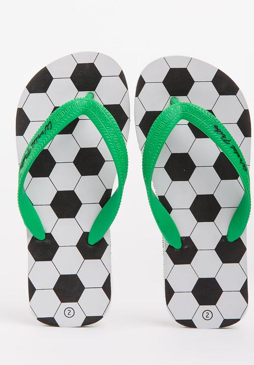 World Tribe - Ishibobo Boys Flip Flops White