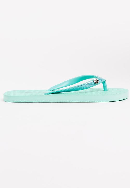 World Tribe - Little Treasure Girls Flip Flops Mint