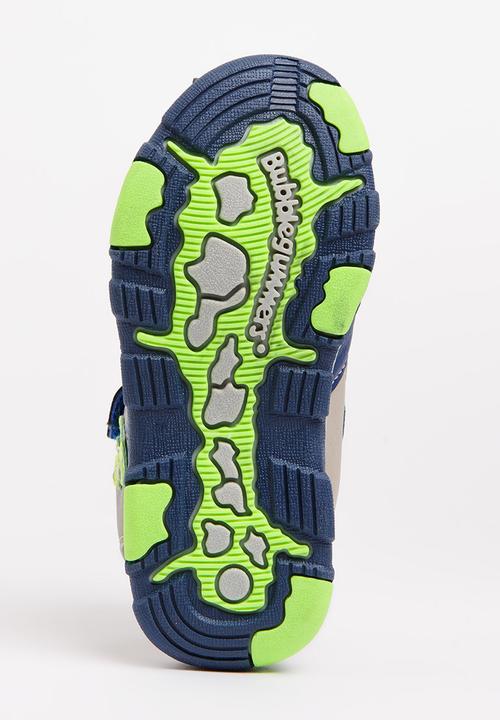 Bubblegummers - Velcro Strap Sandals Blue