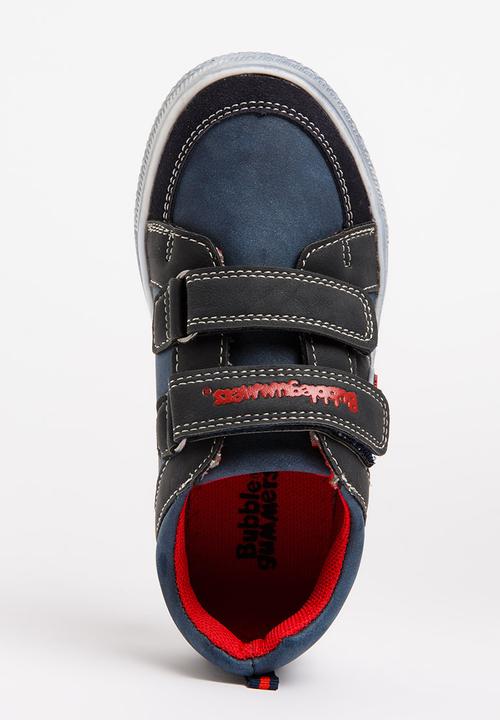 Bubblegummers - Velcro Strap Sneakers Navy