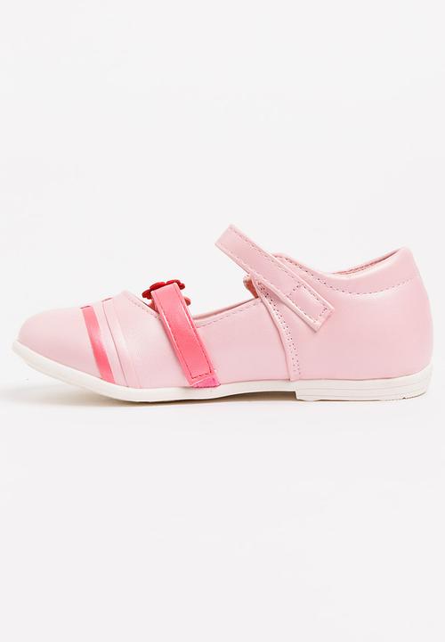 Bubblegummers - Flower Detail Pumps Rose