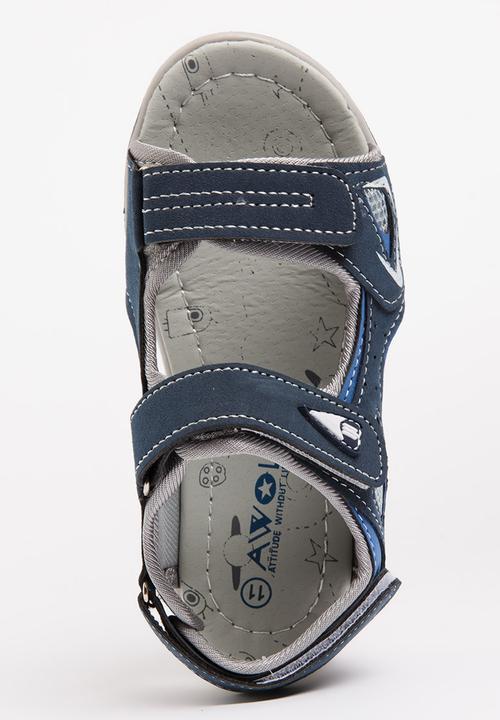 Jumbo - Boys Velcro Sandal Navy