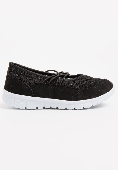 Jumbo - Girls Slip-on Black