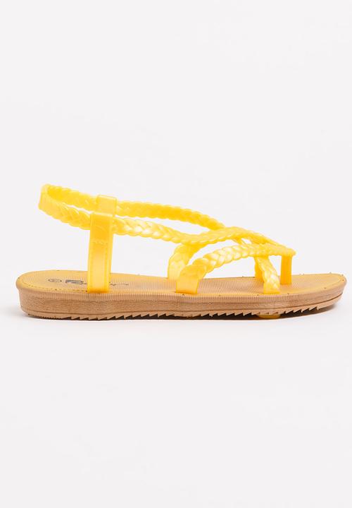 Jumbo - Girls Strappy Sandal Yellow