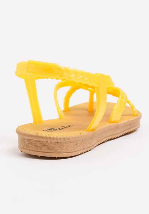 Jumbo - Girls Strappy Sandal Yellow