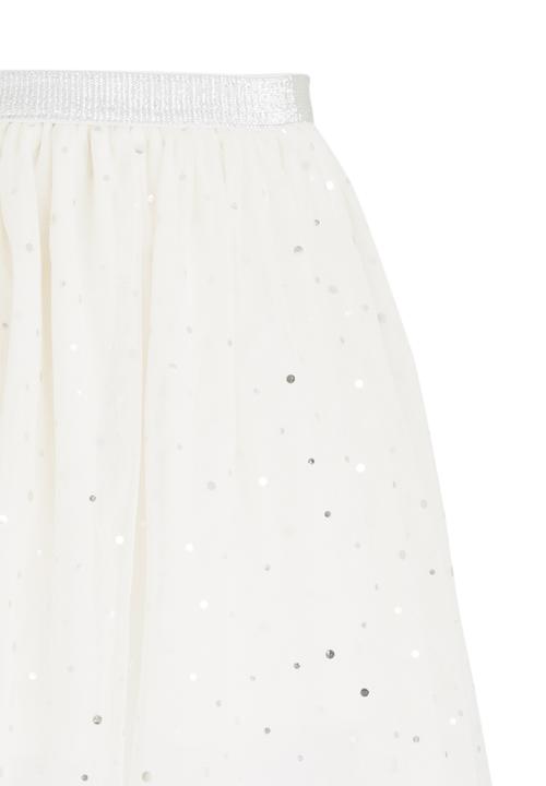 Pop Candy - Mesh Skirt Cream