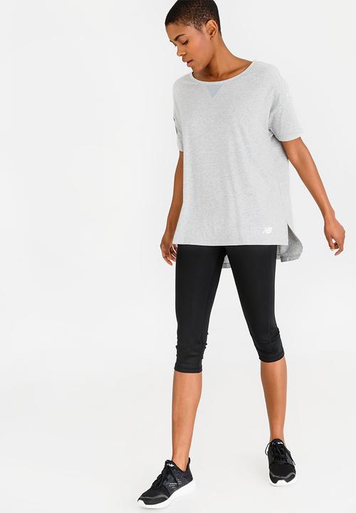 New Balance  - Boxy T-shirt Grey
