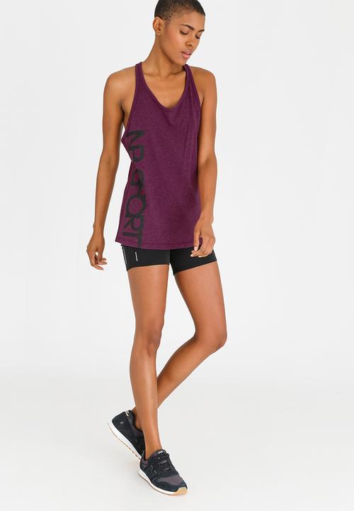 New Balance  - Tech Tank Print Mid Purple