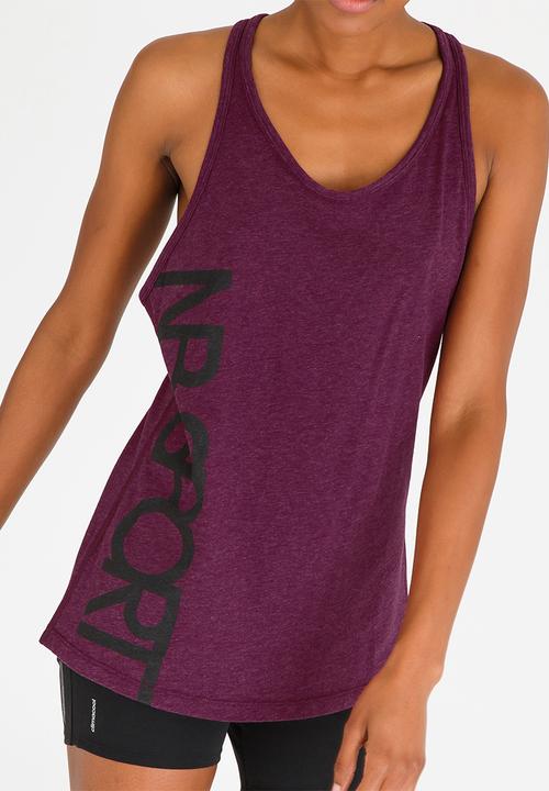 New Balance  - Tech Tank Print Mid Purple