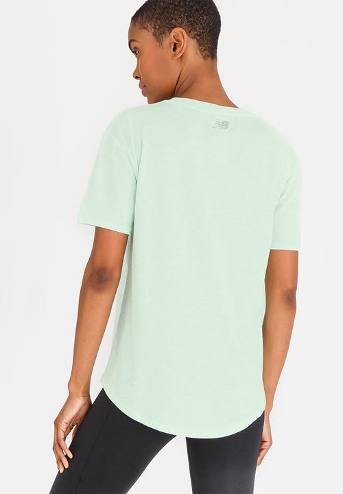 New Balance  - Tech SS Graphic T-shirt Mint