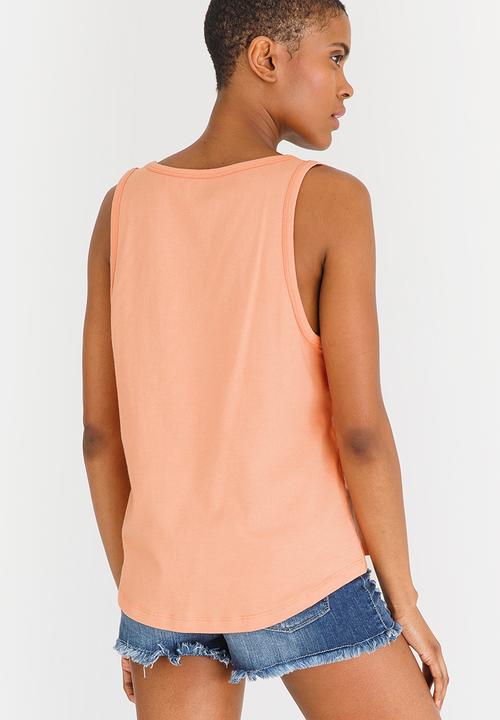 Billabong  - Journey Racer Back Tank Pale Pink