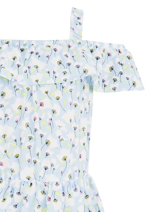 See-Saw - Bardot Dress Multi-colour