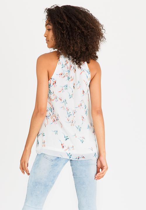 cath.nic - Susan Printed Top Cream