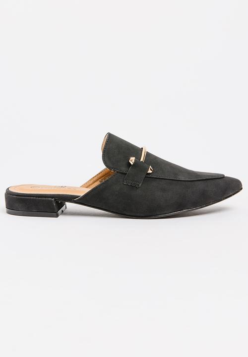 STYLE REPUBLIC - Pointy-toe Mules Black