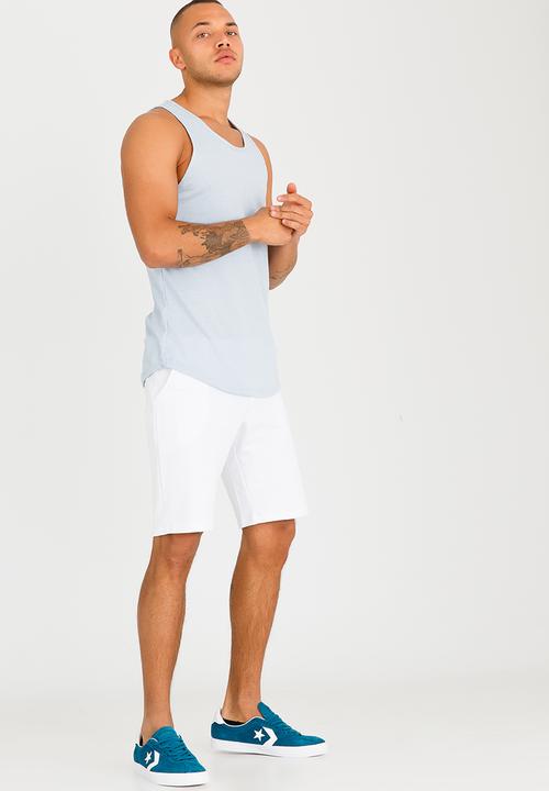 STYLE REPUBLIC - Arnie Styled Vest Pale Blue