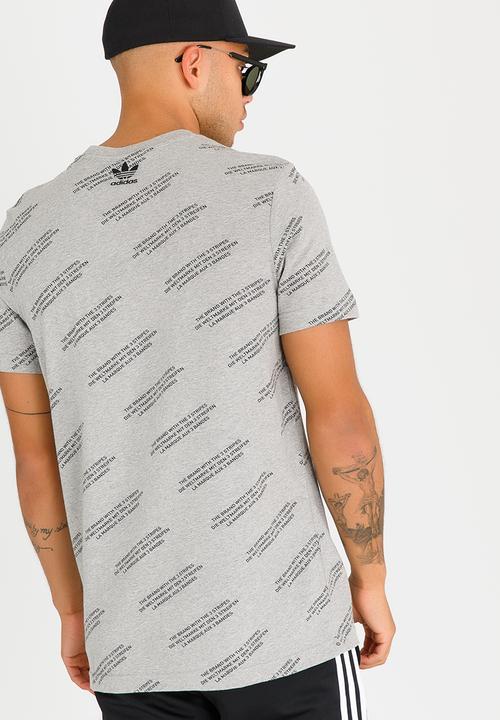 adidas Originals - Trf Aop Tee Grey