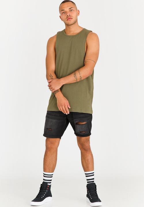 Resist - Resisting Printed T Shirt Green
