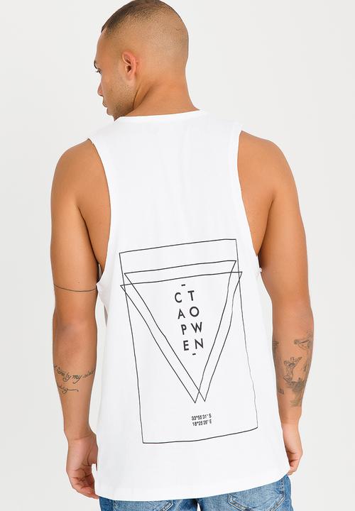 Resist - Cape Town Printed T Shirt White
