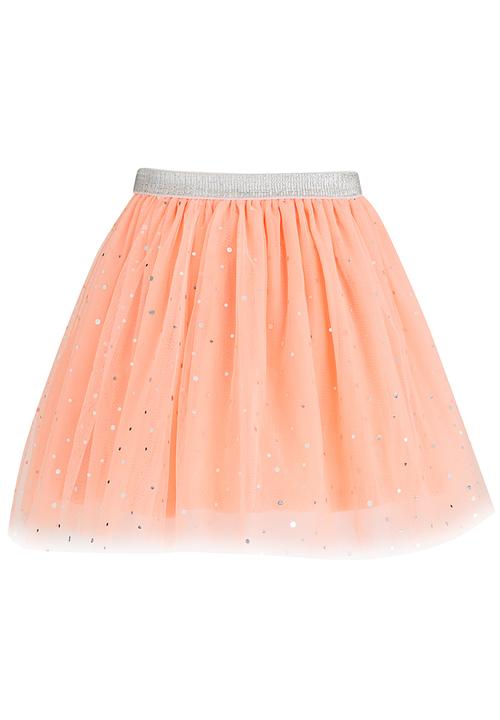 Pop Candy - Mesh Skirt Coral