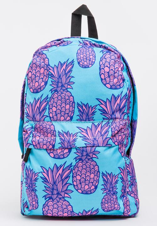 Pop Candy - Pineapple Backpack Multi-colour