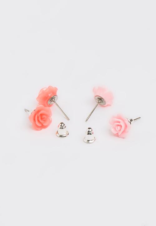 Jewels and Lace - Rose Value Pack Earrings Multi-colour