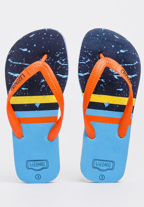 Lizzard - Teen Adam Flip-flop Blue