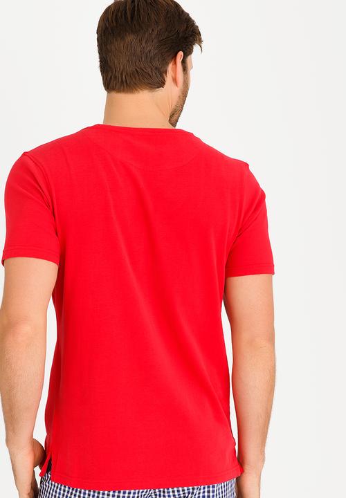 Pringle of Scotland - Hector Tee Red