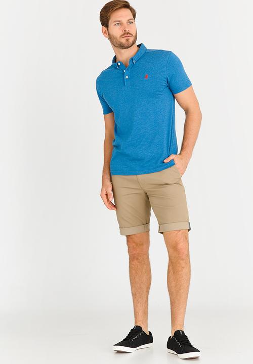 POLO - Small Pony Golfer Mid Blue